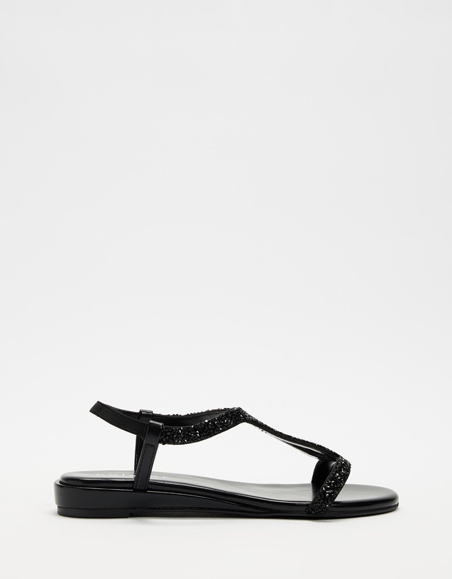 Holster - Strut Low Wedge Sandals - Women's