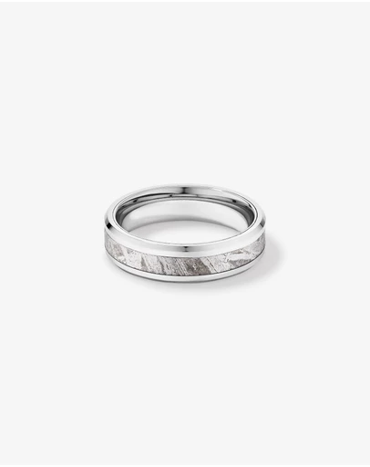 Michael Hill - 6mm Tungsten and Meteorite Wedding Band