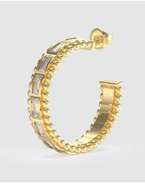 GUESS - Guess Golden Globes Baguettes Hoops