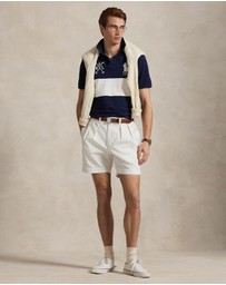 Polo Ralph Lauren - Custom Slim Fit Big Pony Mesh Polo Shirt
