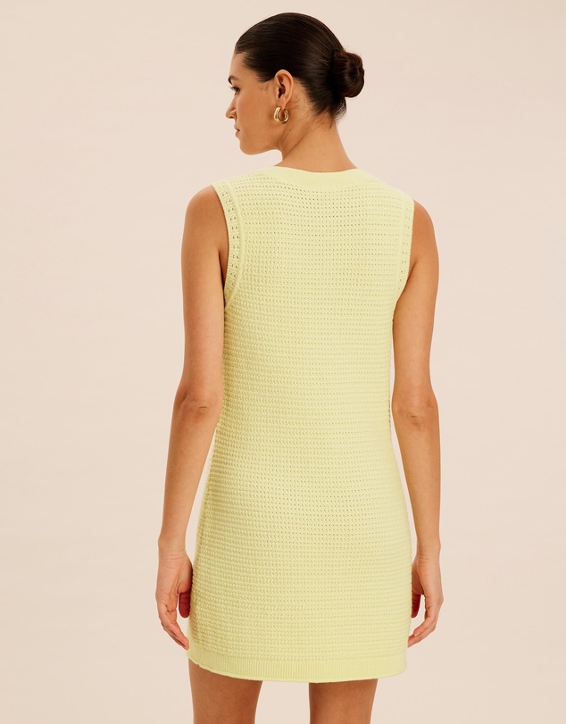 AERE - Organic Cotton Button Down Patch Pocket Mini Dress