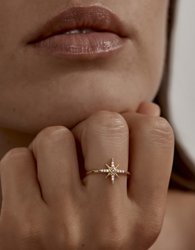 By Charlotte - Starry Night Ring