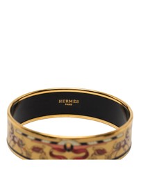Pre-Loved by Azura Reborn - Pre-Loved Wide Enamel Horse Carriage Bangle 65