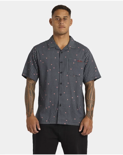 Quiksilver - Mens Kehu Woven Short Sleeve Shirt