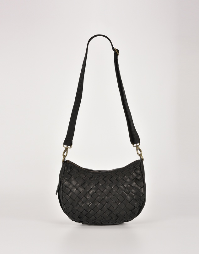 Cobb & Co - Highgate Leather Plaited Slouch