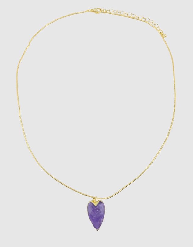 Miz Casa and Co - Priya Heart Necklace