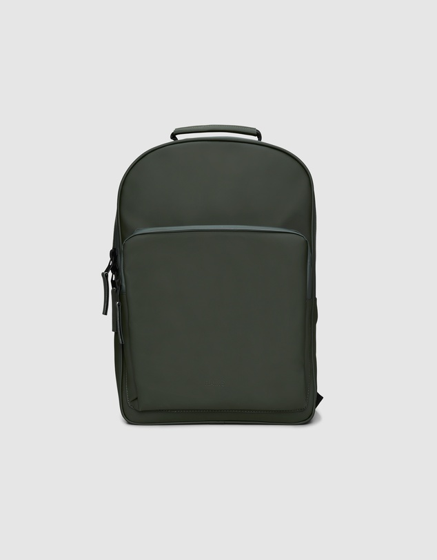 RAINS - Book Daypack Large Green