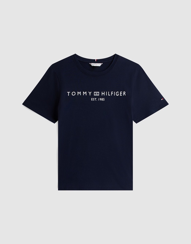 Tommy Hilfiger - Modern Corp Logo Flag T-Shirt