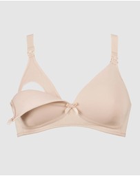 Naturana - Wireless Maternity & Nursing Bra with Cotton