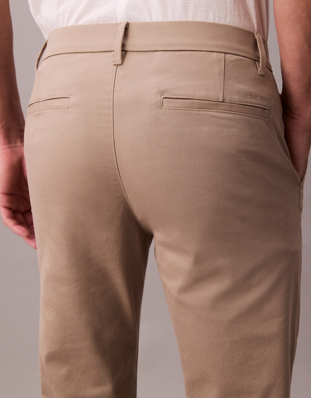 Calvin Klein - Slim Cotton Stretch Chinos