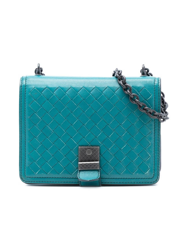 Pre-Loved by Azura Reborn - Pre-Loved Mini Nappa Intrecciato Runway Shoulder Bag
