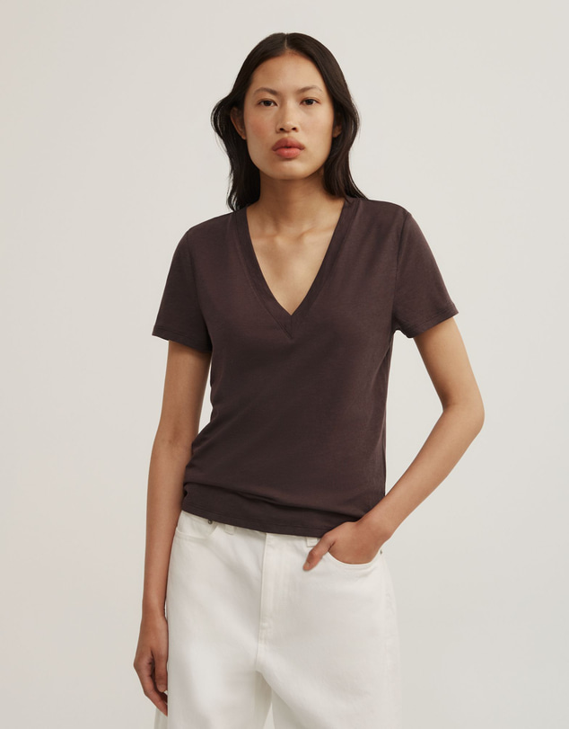 Witchery - Jersey V-neck T-shirt