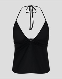 Vacay Swimwear - Aurelia Top Black