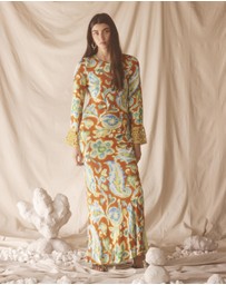 KINGA CSILLA - Brezza Olive Dress
