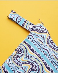 itti bitti - Double Pocket Wetbag 2-Pack - Summer Wave 