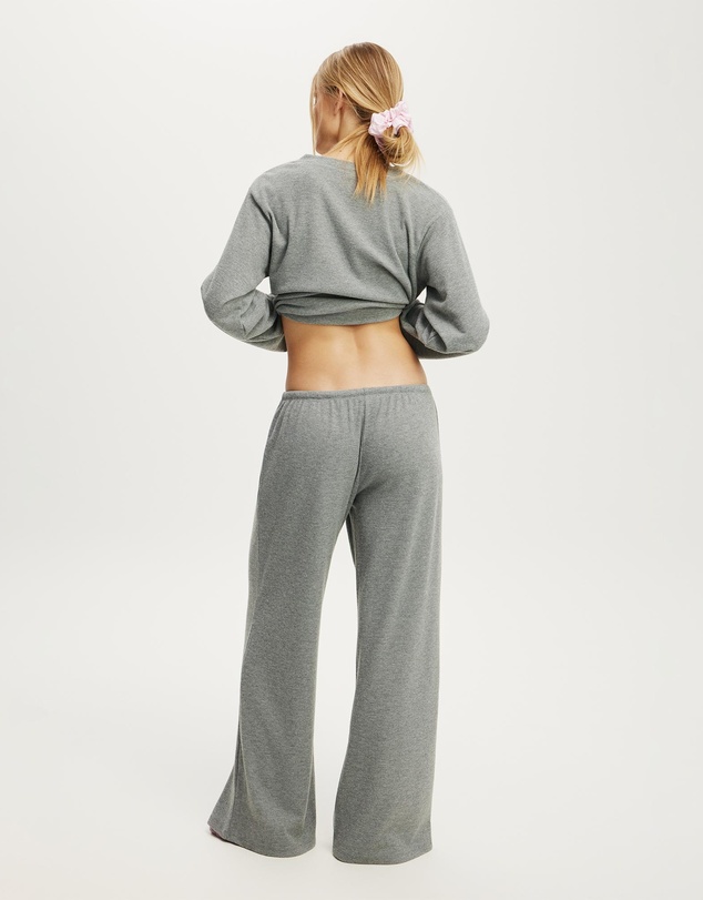 Cotton On Body - Super Soft Waffle Wide Leg Pant