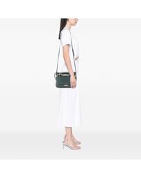 Pre-Loved by Azura Reborn - Pre-Loved House Check Canvas and Calfskin Little Crush Crossbody