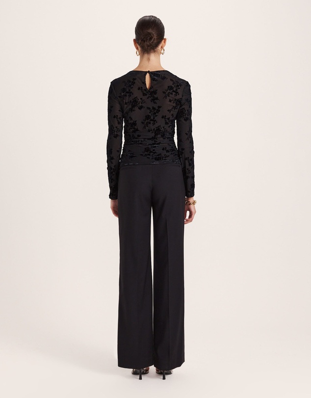 SABA - Bowie Burnout Long Sleeve Top