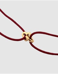 Elli Jewelry - Bracelet Heart 925 Sterling Silver Gold-Plated