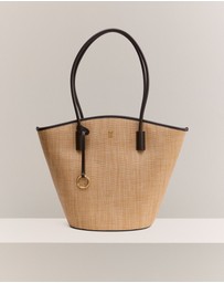 Trenery - Yamba Woven Tote in Natural