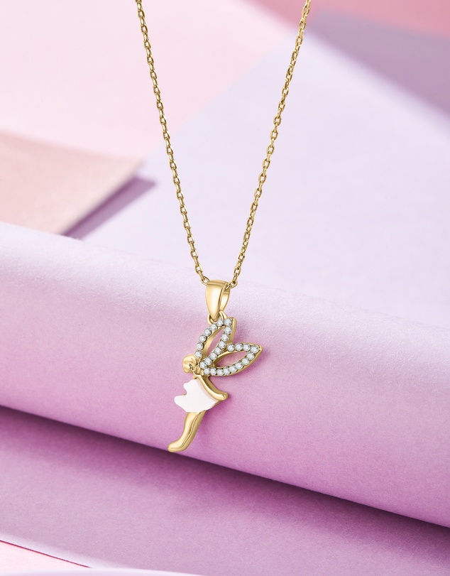 Mestige Kids -  Little Fairy Necklace - 18K Gold Plated