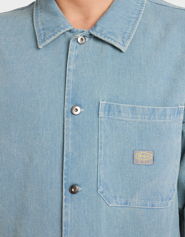 RVCA - Mens Seer Overshirt Long Sleeve Shirt
