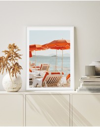 Olive et Oriel - Antibes May, 1972 I Art Print