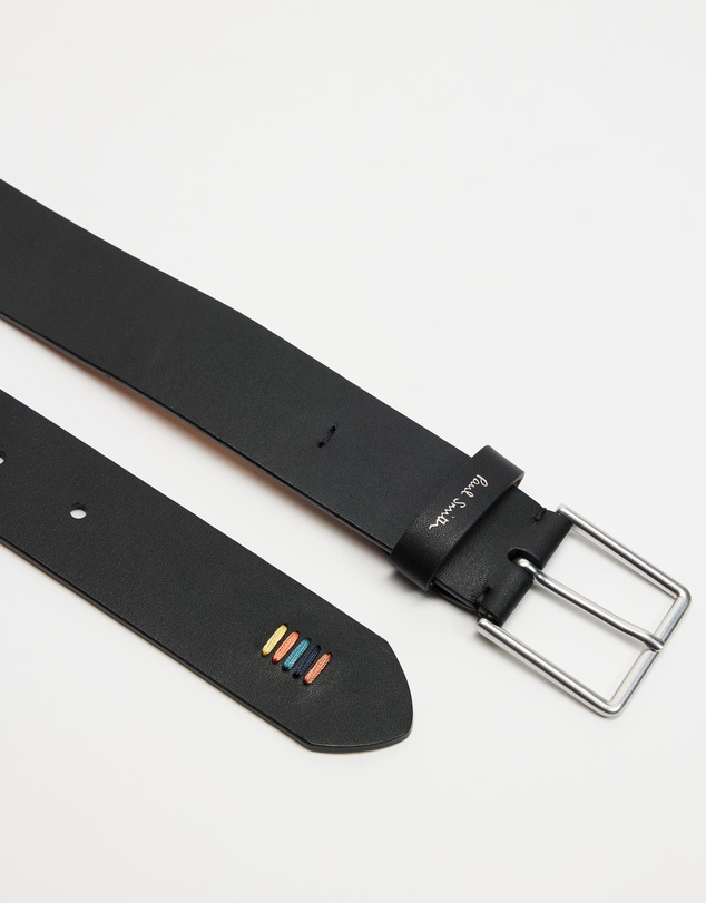 Paul Smith - Artist Stripe Stitch Belt