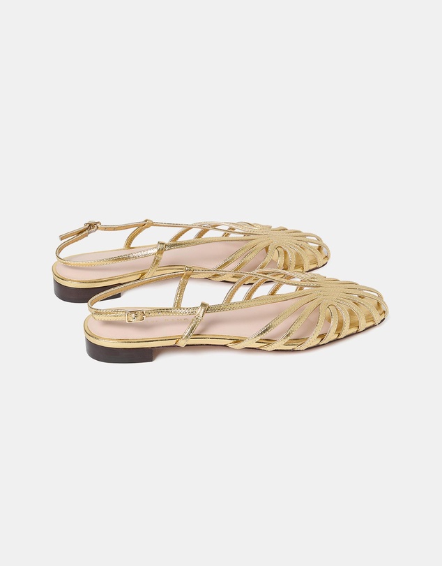 Loeffler Randall - Devon Lattice Slingback Sandals