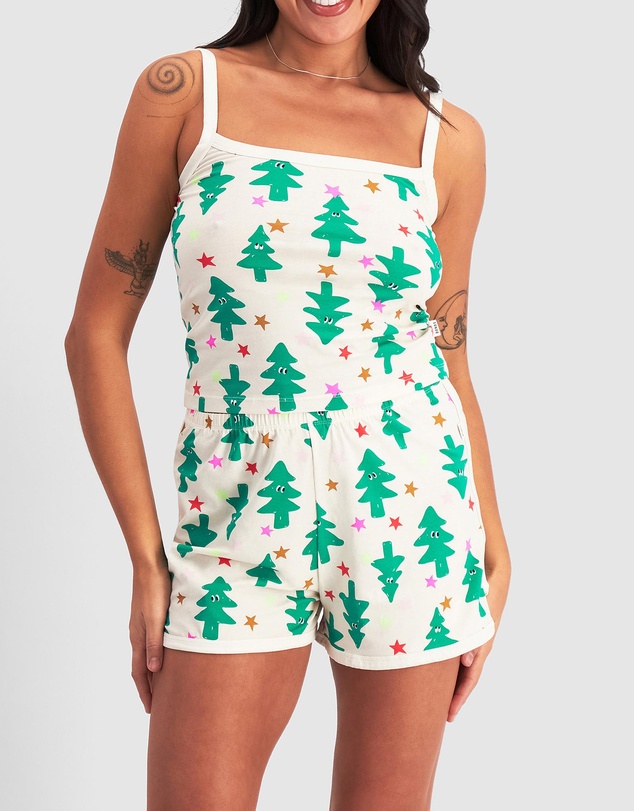 Bonds - Christmas Tree Sleep Aussie Cotton Blend Singlet