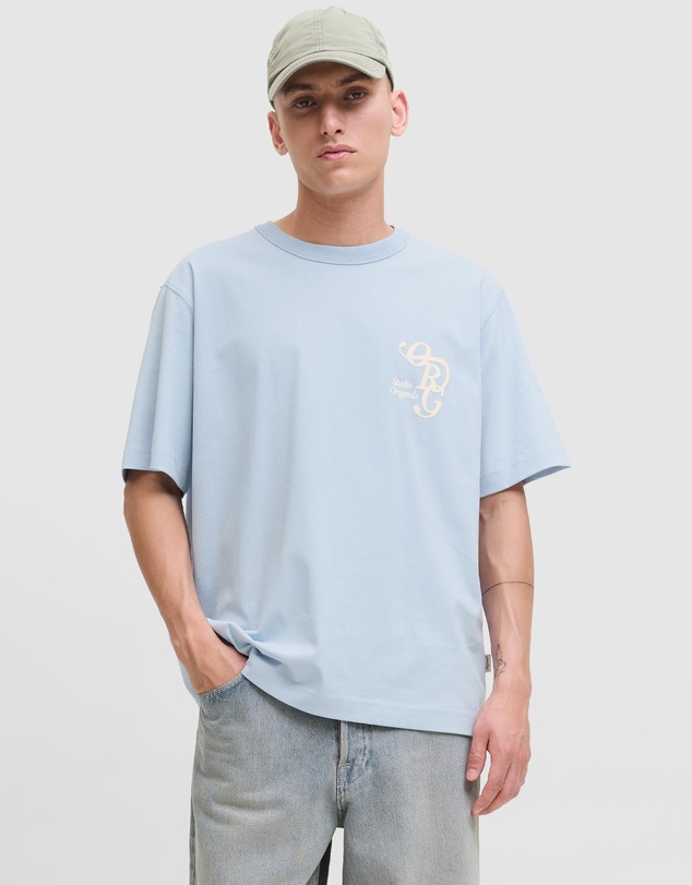 Jack & Jones - Jorgramercy Mono Tee SS Crew Neck