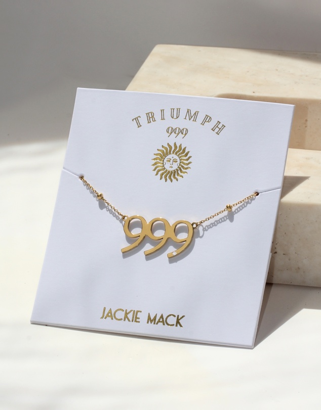 Jackie Mack - Triumph Necklace Angel Number 999