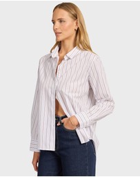 Academy Brand - Alma Stripe Poplin Shirt