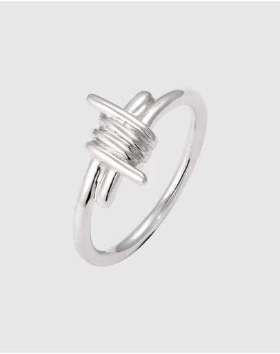 Kuzzoi - ICONIC EXCLUSIVE - Wire Band Ring in 925 Sterling Silver