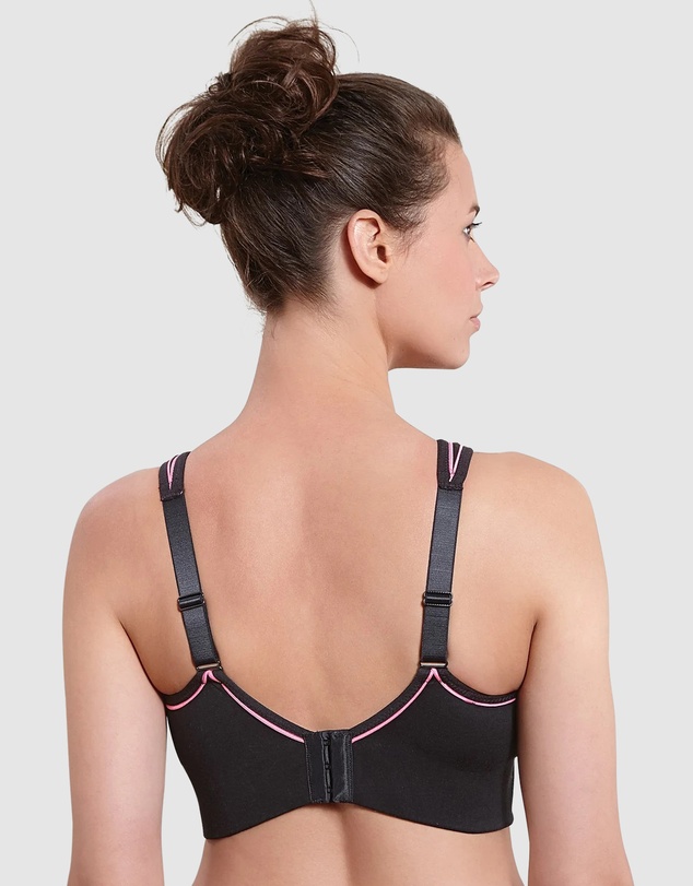 Royce Lingerie - Impact Free 100% Cotton High Neck Wirefree Sport Bra