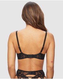 Ann Summers - Caged Rose Non-Padded Balcony Bra
