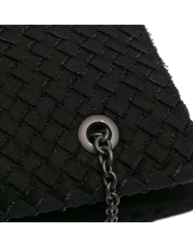 Pre-Loved by Azura Reborn - Pre-Loved Grosgrain Intrecciato Duo Shoulder Bag