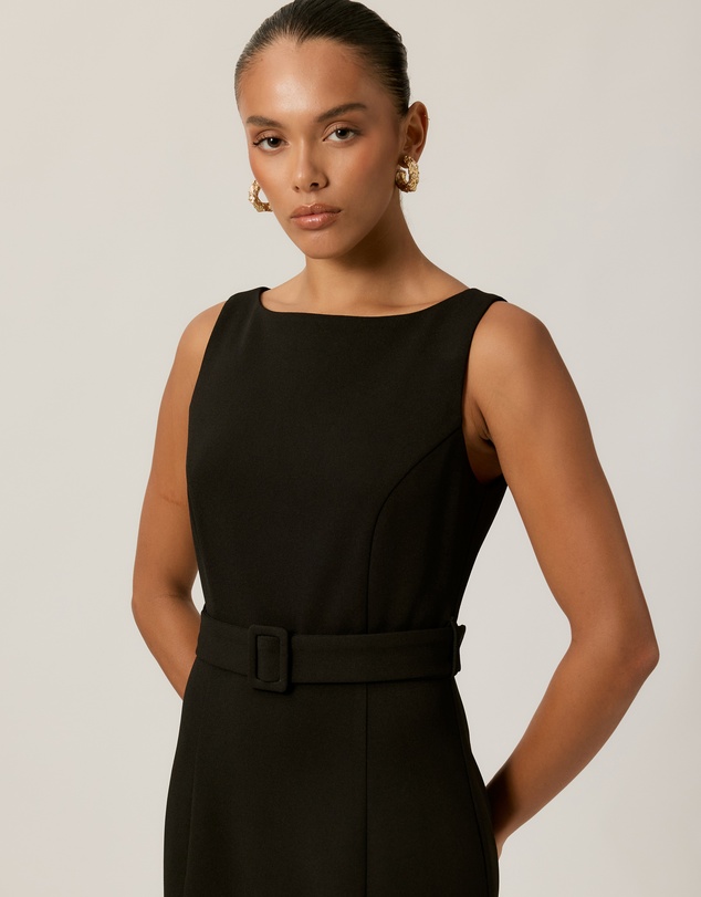 Tussah - Jasmyn Crepe Bodycon Midi Dress