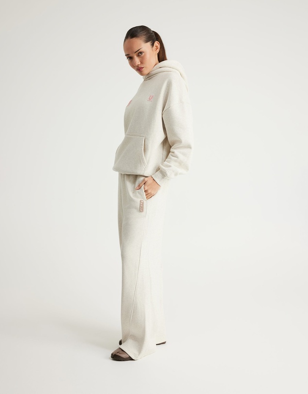 Upstate - Off-Duty Track Pant - Oatmeal Marle