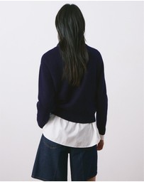 M.N.G - Knitted Polo-Neck Sweater