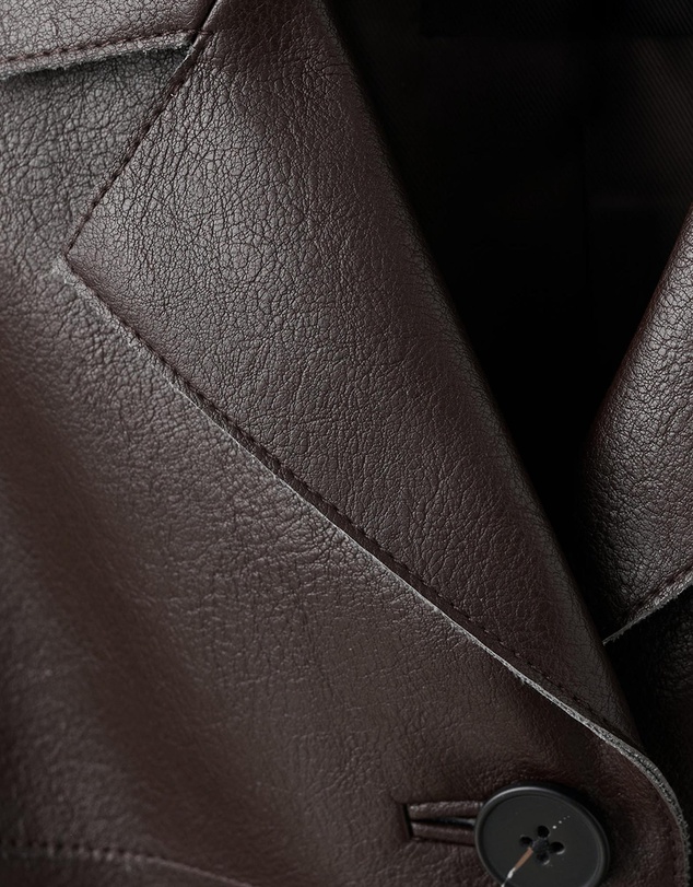 M.N.G - Faux-Leather Jacket With Pockets