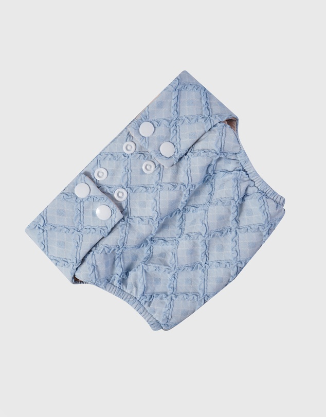 Aqua Blu Kids - Stepping Stones Blue Swim Nappy