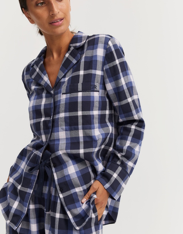 Country Road - Check Flannel Pyjama Set