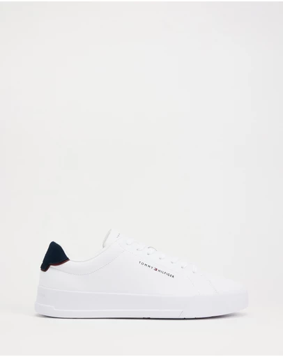 Tommy Hilfiger - Th Court 7A Ess Th Court Leather Sneakers - Men's