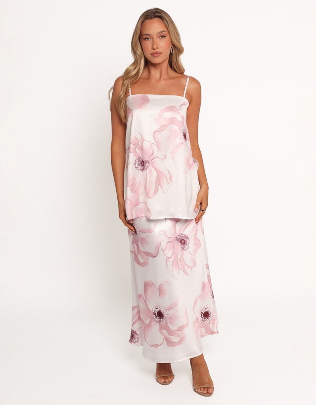 Petal & Pup - Lila Top - Pink White Floral