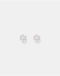 THOMAS SABO - Ear studs with white zirconia in brilliant cut