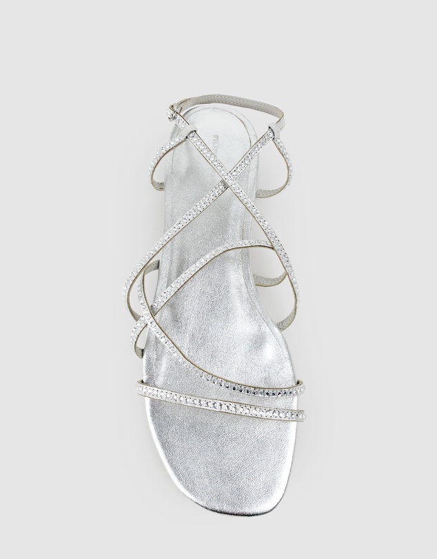 Edward Meller - SAMILLE Strappy Crystal Sandal