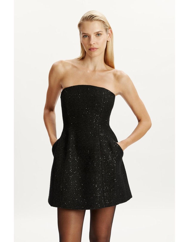 Bardot - Karoline Boucle Mini Dress