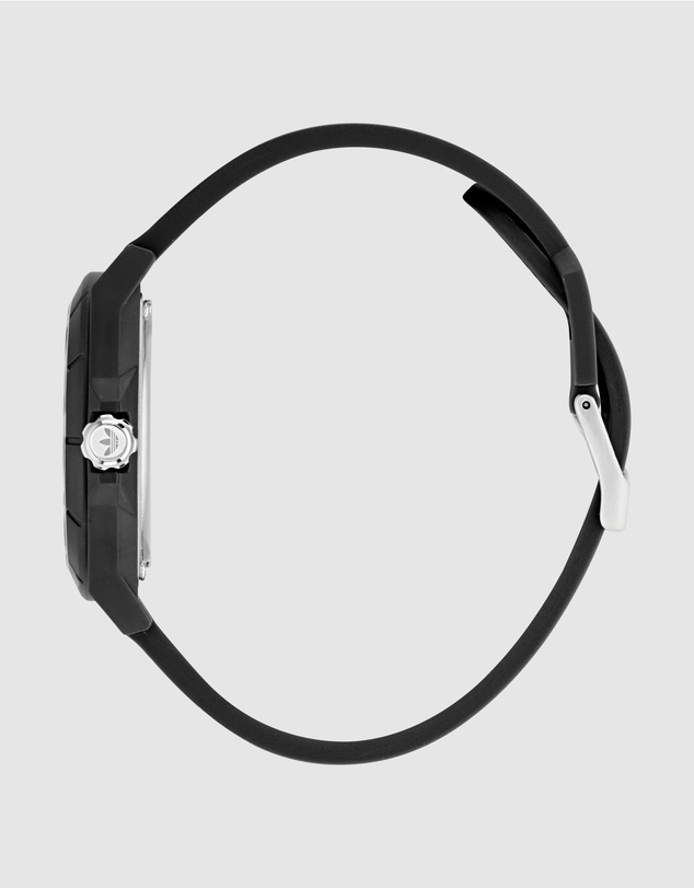 adidas Originals - Project Four 41mm Black Resin Watch