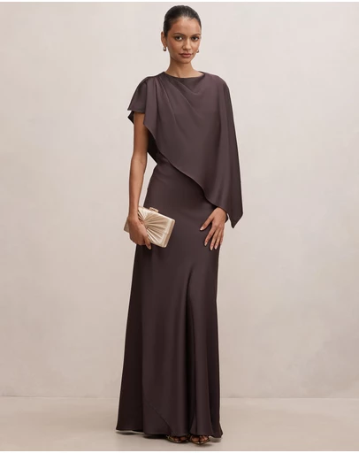 Forever New Petite - Zinnia Petite Cape Maxi Dress
